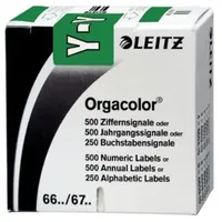 Leitz Orgacolor Y 250 Stück, dunkelgrün