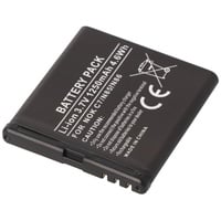 AccuCell Akku passend für Nokia N85, N86 bauähnlich BL-5K,