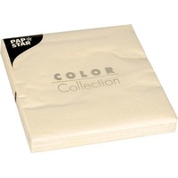 Papstar 12434 33x33cm 3lagig Creme 20 St./Pack.