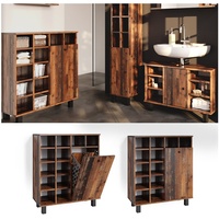 Vicco Wäscheschrank Badezimmerschrank Fynn