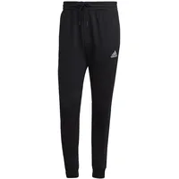 Adidas Essentials Fleece Regular Tapered Hose Black / White