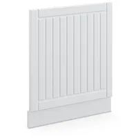 Vicco Frontblende Fame-Line, Weiß Landhaus/Weiß 60 cm ohne Arbeitsplatte