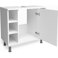 Vicco Waschbeckenunterschrank Fynn Weiß 60 x 54 cm