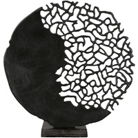Casablanca modernes Design GILDE Skulptur Osaka schwarz H: 44