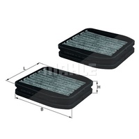 Mahle Filter, Innenraumluft LKK 165/S