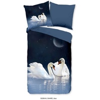 PURE luxury collection Wendebettwäsche »Share«, Mikrofaser, 135x200, Pflegeleicht, Reißverschluss,