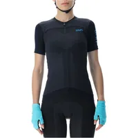 Uyn Biking Garda Fahrrad-Trikot Damen black/peacot XL