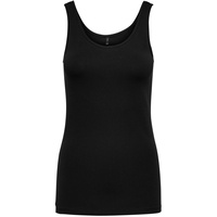 Only ONLLIVE Love LIFE Tank Top, NOOS Schwarz (Black