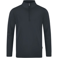 Jako Doubletex Sweatshirt mit 1/4-Reißverschluss anthrazit 5XL