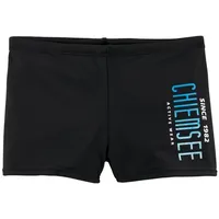 Chiemsee Boxer-Badehose, mit Logodruck Chiemsee schwarz