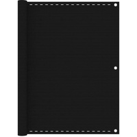 VidaXL Balkonsichtschutz HDPE 120 x 500 cm schwarz