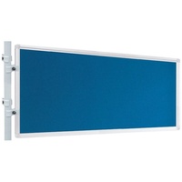 Franken Trennwand ECO, doppelseitig, blau 120,0 x 60,0 cm