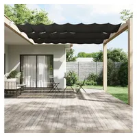 VidaXL Senkrechtmarkise Anthrazit 140x420 cm Oxford-Gewebe