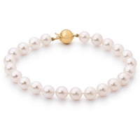 FIRETTI Perlenarmband FIRETTI "Schmuck Geschenk Gold 585 Armschmuck Armkette
