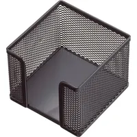 Helit Zettelbox »the cube network, schwarz, 10x10x10 cm