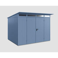 EcoStar Gerätehaus Trend-P Typ 3 taubenblau Doppeltür