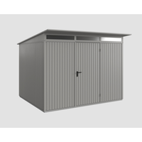 EcoStar Gerätehaus Trend-P Typ 3 graualuminium 312,7 x 283,4