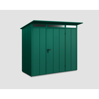 EcoStar Gerätehaus Elegant-P Typ 1 moosgrün Einzeltür