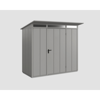 EcoStar Gerätehaus Elegant-P Typ 1 graualuminium 247,9 x 153