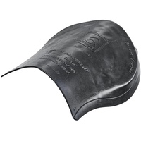 Acavallo Gel-Pad 1/2 - hinten erhöht - schwarz