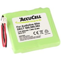 AccuCell Akku passend für MEDION MD83877 2,4 Volt