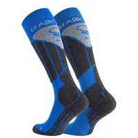 STARK SOUL® Herren Skisocken mit Polsterung in blau 35-38