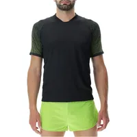 Uyn Running Exceleration Aernet Laufshirt Herren black/lime S
