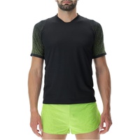 Uyn Running Exceleration Aernet Shirt Short Sleeve black/lime M