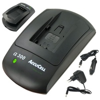 AccuCell Ladegerät passend für Canon BP-709 Akku, BP-718, BP-727,