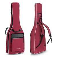 Rocktile 3/4 und 7/8 gepolstert mit Rucksackgarnitur, weinrot