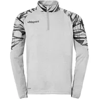 Uhlsport Goal 25 1/4 Zip Trainingspullover grau/schwarz 128