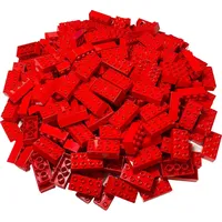 LEGO Duplo 2x4 Steine Rot - 40 Stück -