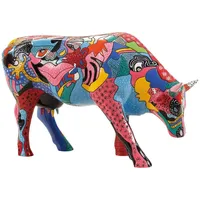 Cowparade Partying with Pi-COW-sso Large