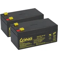 KungLong 2x 12V 3,3Ah kompatibel Steighilfe Scala S27 AGM