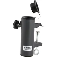 Siena Garden Balkonschirmklammer Universal Kunststoff Grau