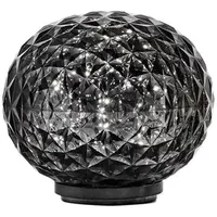 Kartell Mini Planet Tischleuchte, Dimmbare Batterieversion, rauch