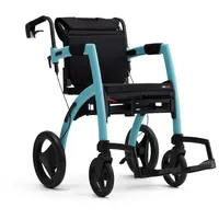 Rollz Motion 2.1 Rollator und Rollstuhl faltbar blau
