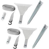 PRO PLUS ProPlus 361729 Abspannset Abspannband Set 2x4,8M mit