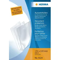 Herma Ausweishülle 5024 155x220mm PP transparent