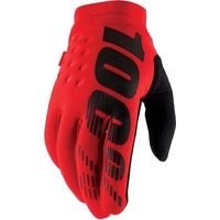 100% Brisker Offroad-handschuhe - Red - XL