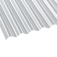 Scobalit Polycarbonat Wellplatten klar Glatt Sinus 76/18 2,5 mm