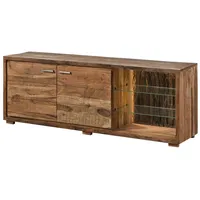 MASSIVMOEBEL24.DE TV-Board Akazie 175x40x63 natur lackiert BARK #112