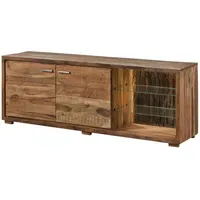 Massivmoebel24 BARK TV-Board 175x40x63 cm Beige/Massivholz