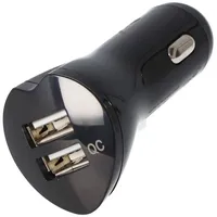 Heitech KFZ Ladegerät 2x USB-A 20 Watt Schwarz -