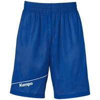 Kempa Reversible Basketballshorts Kinder royal/weiß 140