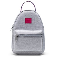 Herschel Nova Mini Backpack Light Grey Crosshatch Sunrise -