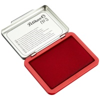 Pelikan Stempelkissen 331181 Gr.3 5x7cm Metallic-Gehäuse rot