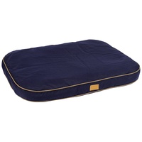 Kerbl Pet Liegekissen Jerome navy-cognac, 60x40x6cm