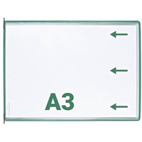 Tarifold 10 tarifold Sichttafeln mit 5 Aufsteckreitern DIN A3