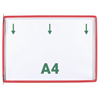 Tarifold 20 tarifold Sichttafeln mit 5 Aufsteckreitern DIN A4